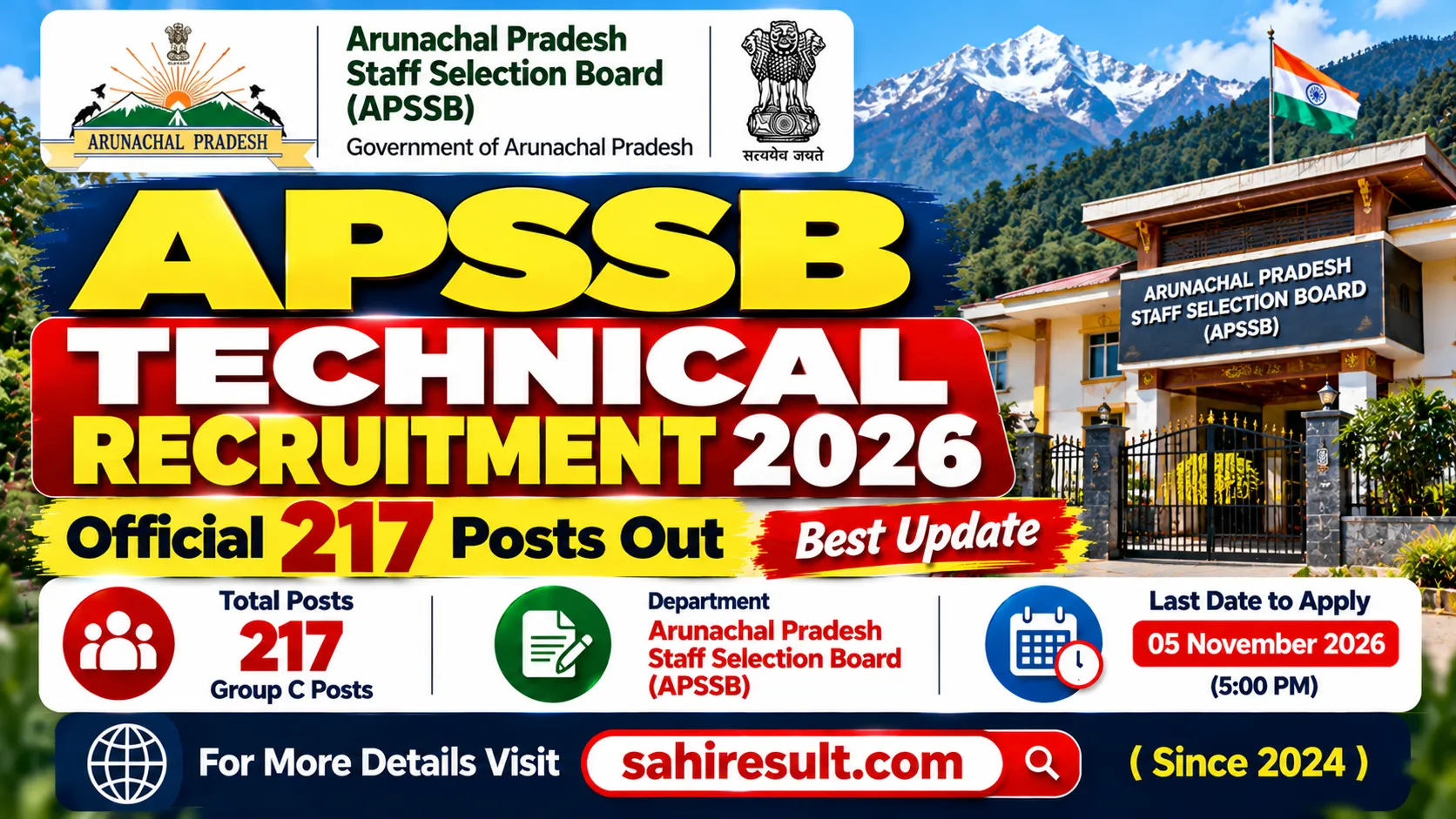 APSSB Technical Recruitment 2026
