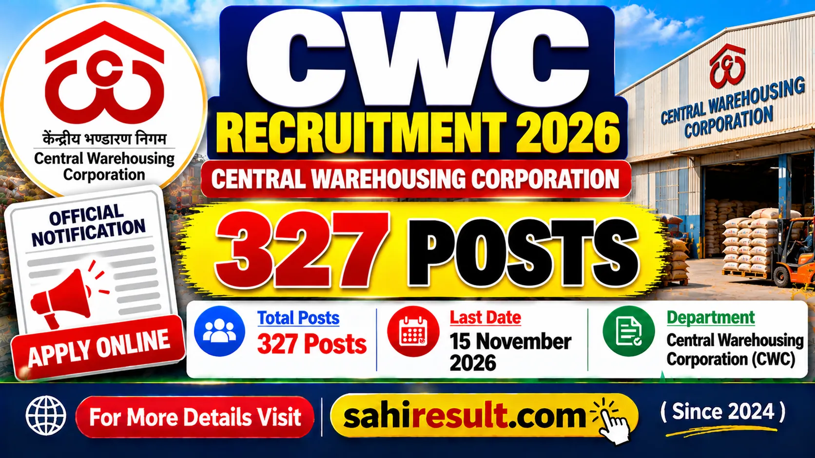 CWC Recruitment 2026 CWC Recruitment 2026